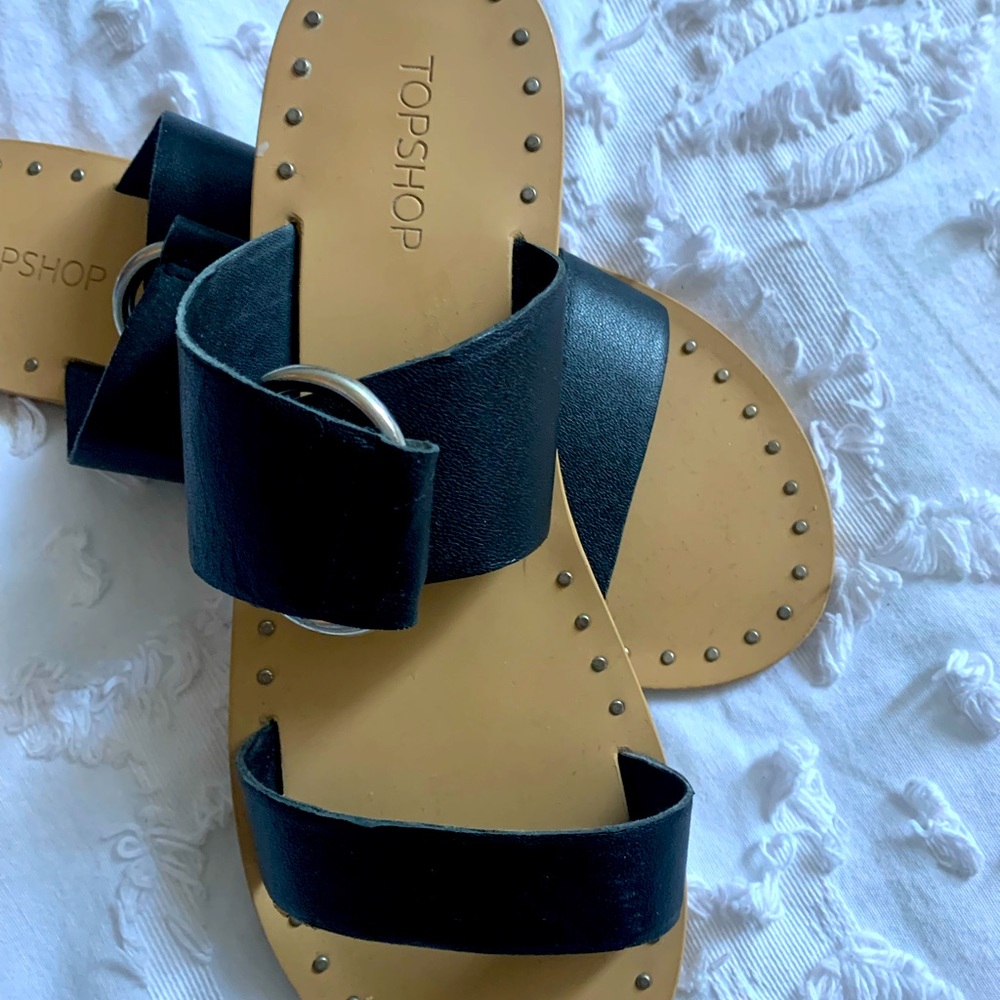 Top shop sandals never worn!!! Size 7